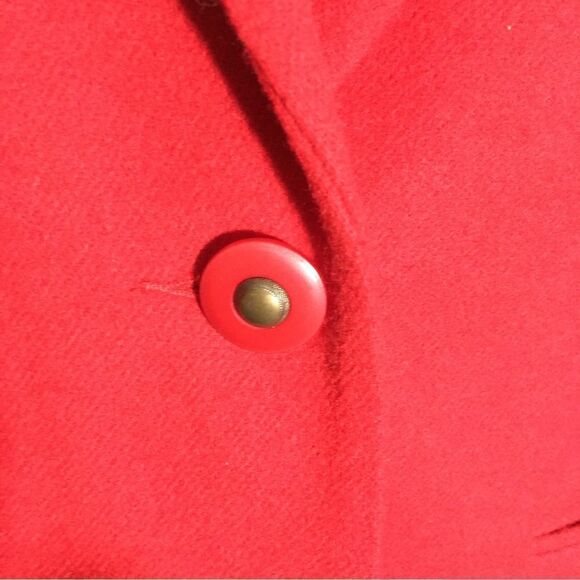 Prophecy VTG Red Blazer Size 10P - Picture 5 of 11